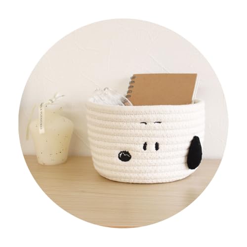 ティーズファクトリー スヌーピー ロープバスケット Sサイズ/ノーマル SN-5545232SN