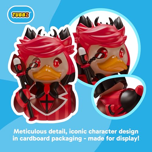 TUBBZ ボックス版:ハズビンホテル-アラスターコスプレラバーダックビニールフィギュア – ヘラバースファンのための公式収集品