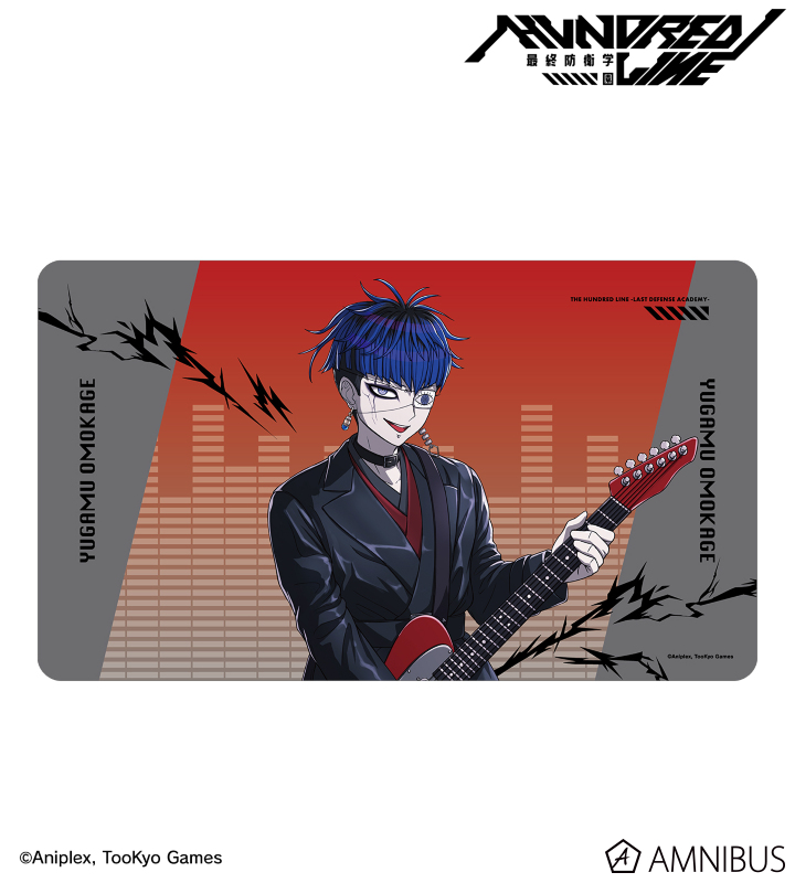 描き下ろし 面影歪 ロックバンドver. マルチデスクマット