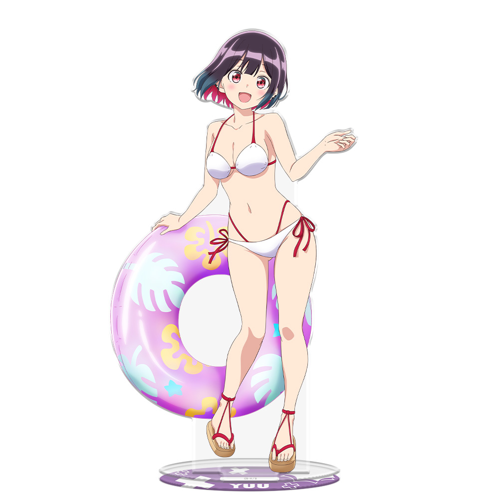 ばっどがーる_BIGアクリルキャラスタンド 優谷優 水着ver.【描き下ろし】