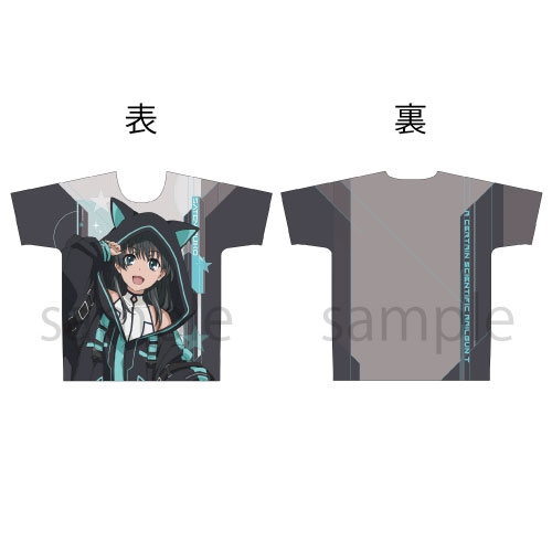 とある科学の超電磁砲T フルグラフィックTシャツ 佐天涙子 ゲーミング ver.【再販】