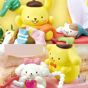 サンリオ ポムポムプリン Get ready with Me -今日なに着る？- 6個入りBOX (食玩)