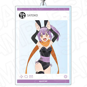 アニメ『忍者と殺し屋のふたりぐらし』 SNS風アクリルキーホルダー 草隠さとこ バニンジャ ver.