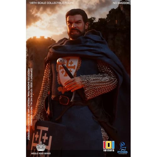 HiPlay 101TOYS X PP STUDIO 1/6 キングダム・オブ・ヘブン 親衛隊長 MA003B 可動フィギュア 塗装済み 完成品