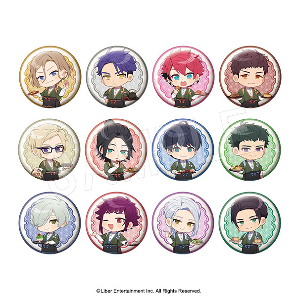 A3!_トレーディング缶バッジ 和風カフェ ミニキャラver. TypeB 【OPP袋入/12個入り】