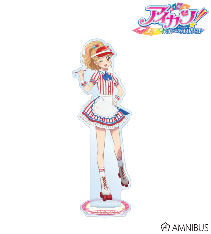描き下ろし 夏樹みくる レトロストライプver. BIGアクリルスタンド