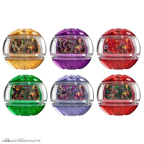 [バンダイ(BANDAI)] 仮面ライダーゼッツ DXレジェンドライダーカプセムランダムボックス キラキラver.03（1BOX6個入り）
