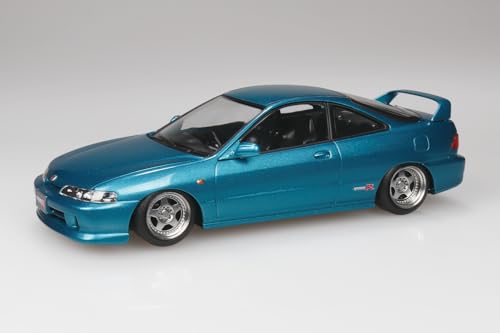 青島文化教材社(AOSHIMA) 楽プラ スナップキット No. 22CU-MG ホンダ DC2 インテグラ タイプR カスタムホイール(メタリックグリーン) 1/32スケール プラモデル