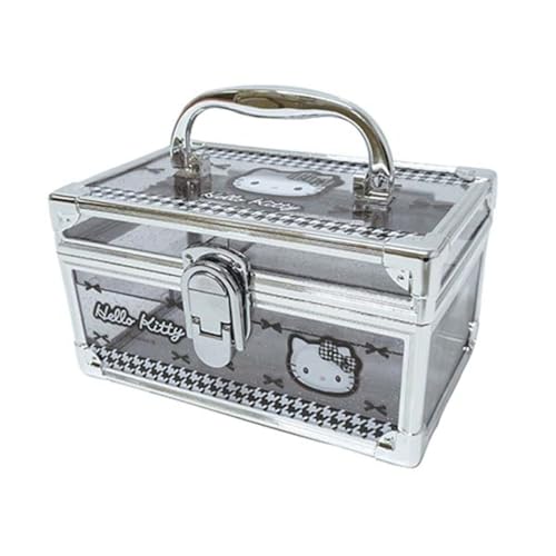 ケイカンパニー(K Company) ハローキティ バニティケース ブラック CVC5-KTB H90×W165×D104mm