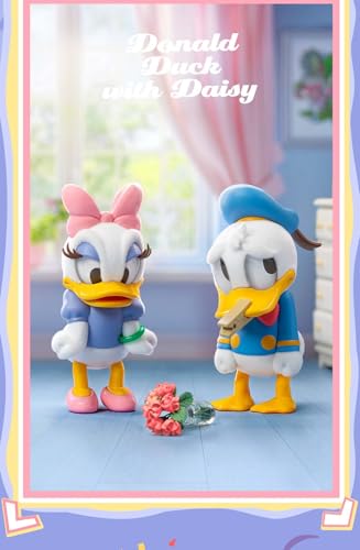 52TOYS BLINDBOX ドナルドダック デイジーと一緒 PVC製 トレーディングフィギュア 8個入りBOX