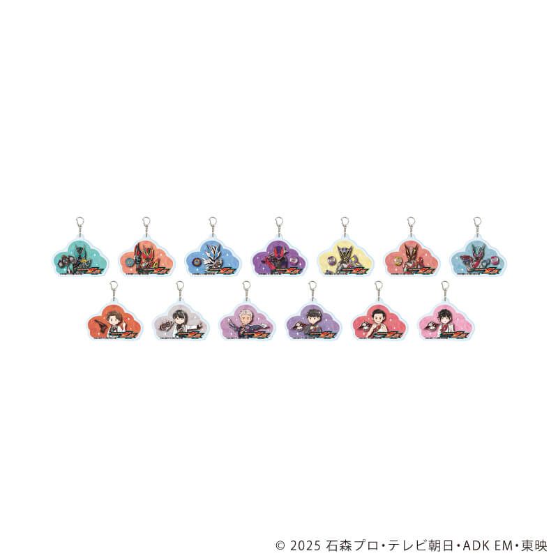 アクリルキーホルダー「仮面ライダーゼッツ」02/ブラインド(13種)(グラフアートイラスト)