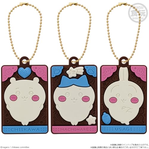 バンダイ(BANDAI) ちいかわ キャラパキ ラバマスつきVer. 準チョコレート 食玩 【BOX販売/10個セット】