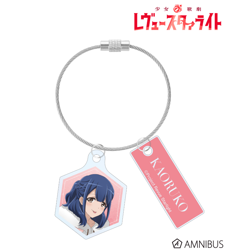 アニメ放送5周年記念 描き下ろし 花柳 香子 SNOW QUEENver. 2連ワイヤーアクリルキーホルダー