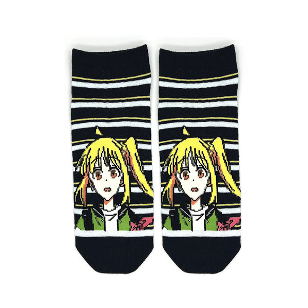 アニメ「ぼっち・ざ・ろっく!」 伊地知虹夏 アンクルソックス/25~27cm