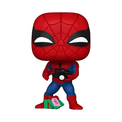 マーベル スパイダーマン ホリデー フィギュア Funko POP! Marvel- Holiday POP! SPIDER-MAN WITH GIFT ファンコ