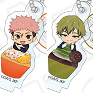 TVアニメ「呪術廻戦」 台座付アクリルキーホルダー(ランダム) カップケーキ ver. 8個入りセット