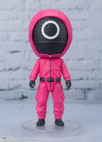 TAMASHII NATIONS Figuarts mini イカゲーム マスク ドワーカー 約90mm ABS&PVC製 塗装済み可動フィギュア