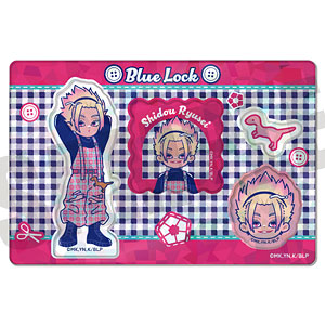 TVアニメ『ブルーロック』 ホログラムステッカーシート にゅ～とろ 第3弾 N 士道龍聖