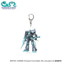 ガンダム45周年 × 初音ミク アクリルチャーム MS-06S ザクII [初音ミクVer.]【2026年1月発送】