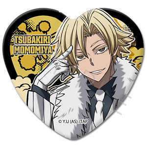 TVアニメ「桃源暗鬼」第1弾 ハート型缶バッジ YJ (桃宮唾切)