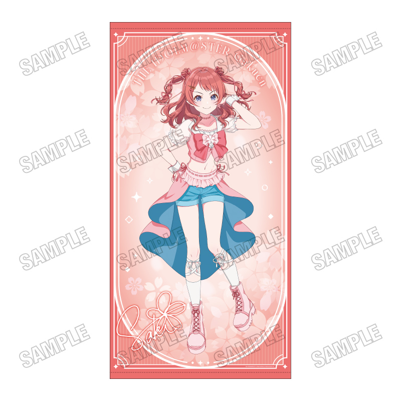 「学園アイドルマスター」 描き下ろし等身大タペストリー[サクライロver.](1)花海咲季