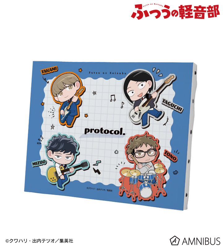 protocol. ちびキャラ F0号キャンバスボード