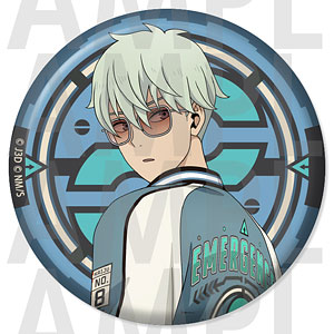 アニメ『怪獣8号』メタリック缶バッジ -怪獣スカジャン- 市川レノ