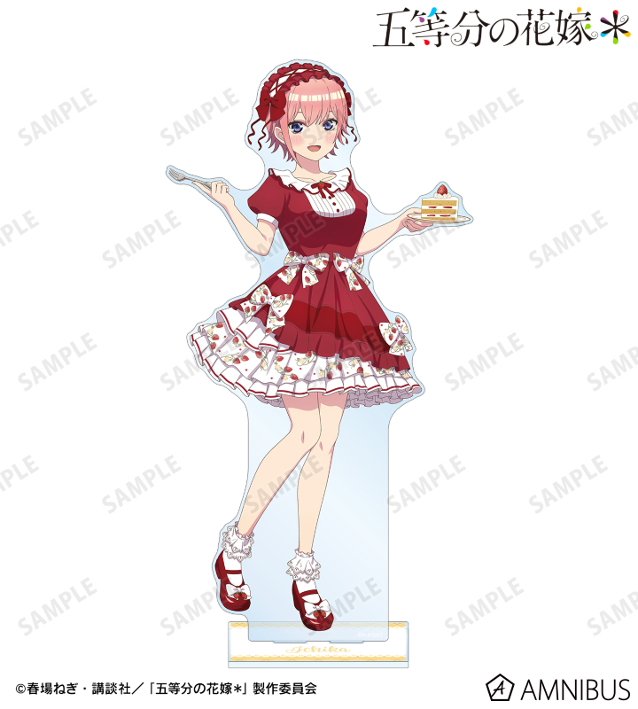 描き下ろし 中野一花 ショートケーキイメージコーデver. 特大アクリルスタンド