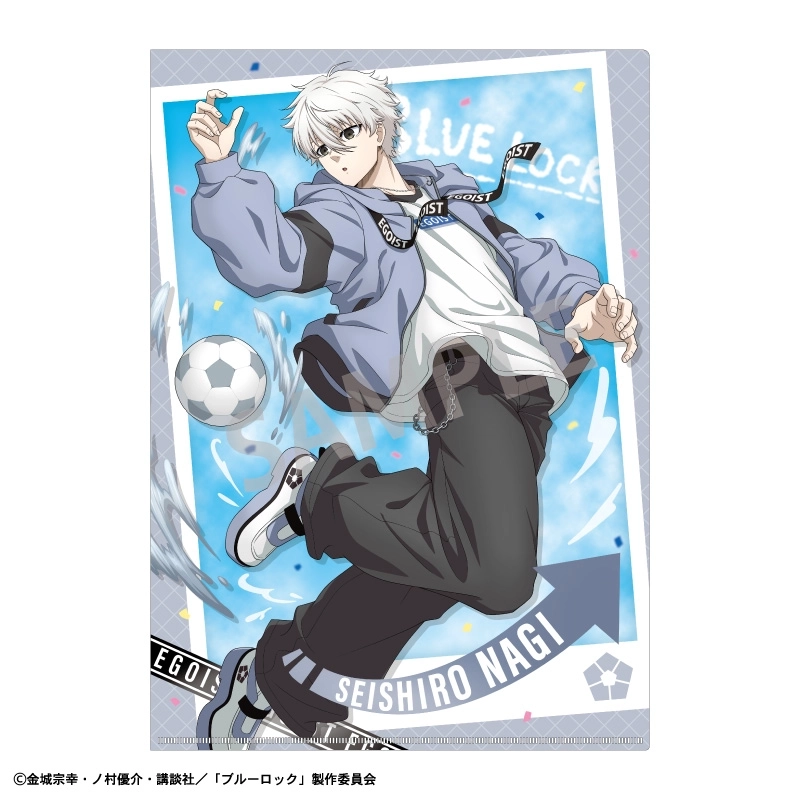 【予約2026年01月】ブルーロック A4シングルクリアファイル 凪 誠士郎・御影 玲王 アクロバットサッカー カミオジャパン