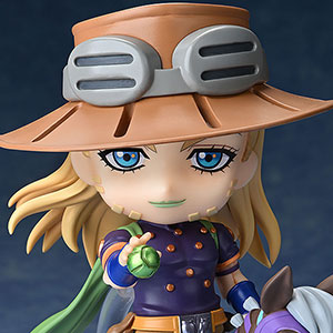メディコス・エンタテインメント アニメ『スティール・ボール・ラン ジョジョの奇妙な冒険』 ねんどろいど ジャイロ・ツェペリ DX プラスチック製塗装済み可動フィギュア ノンスケール 専用台座付属 全高約100mm