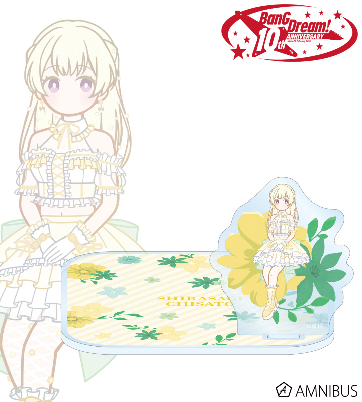 白鷺 千聖 Botania アクリルスタンド付きコースター