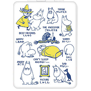 ムーミン [AREKORE] 折りたたみコンパクトミラー ムーミン