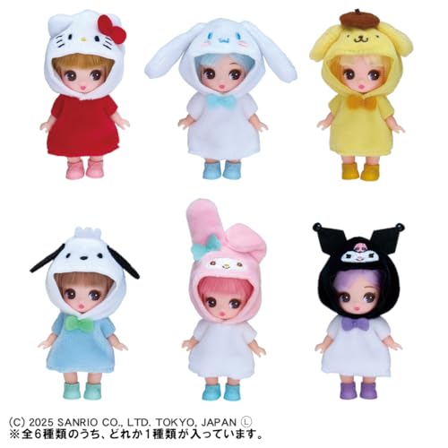 タカラトミー(TAKARA TOMY) リカちゃん ドール ぷちリカちゃん サンリオキャラクターズコレクション 着せ替え おままごと おもちゃ 3歳以上