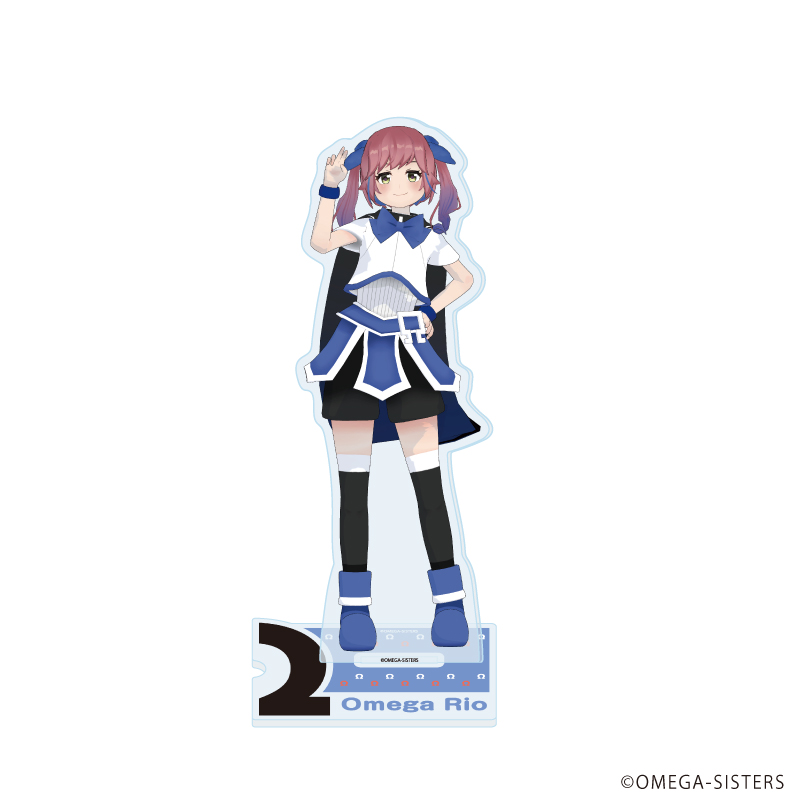 おめがシスターズ_アクリルスタンド02/おめがリオ(公式イラスト)
