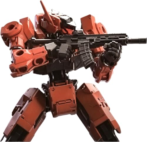 LEBOO 酋長大陸 1/18 標準型鋒狼 オレンジレッド プレペイント済みプラスチックモデル組み立てキット
