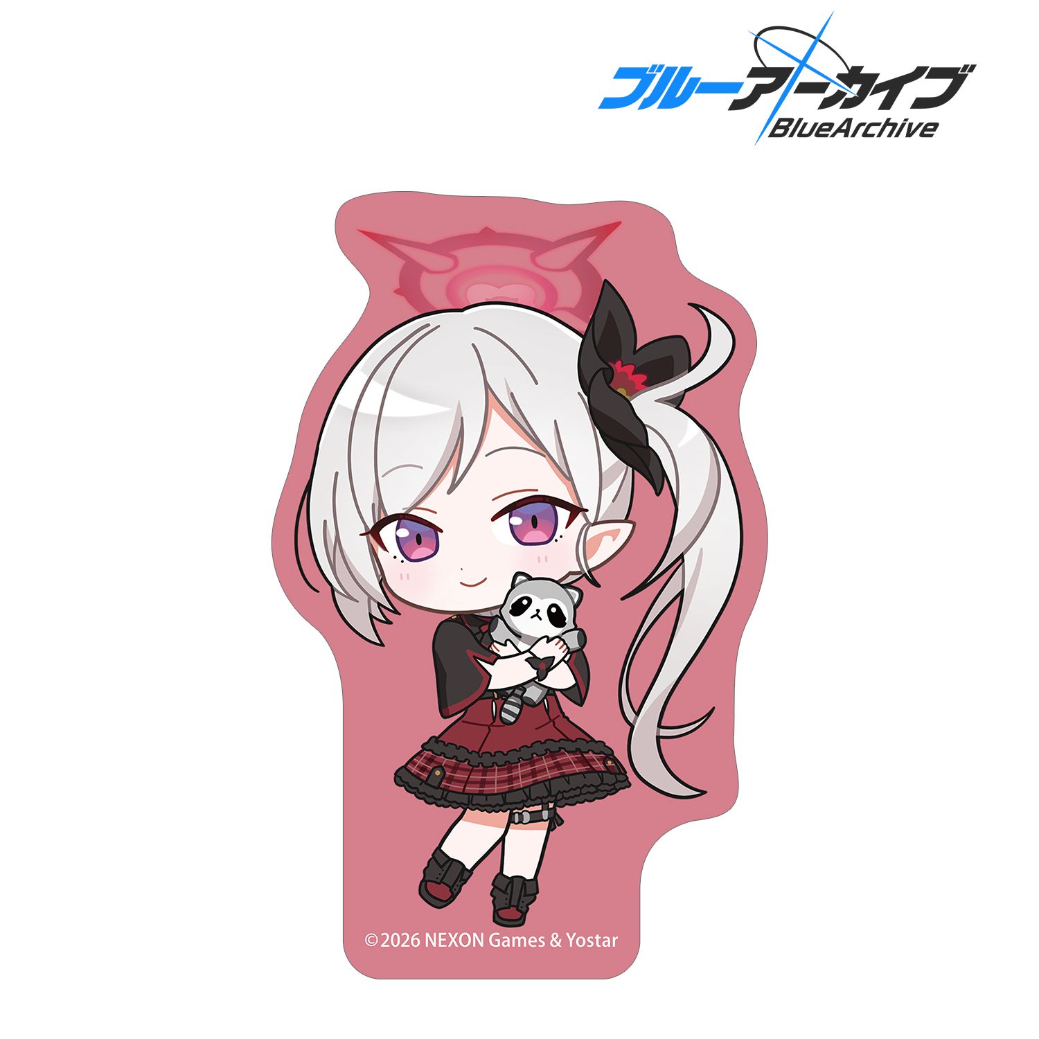ブルーアーカイブ_ムツキ ちびキャラ ダイカットステッカー
