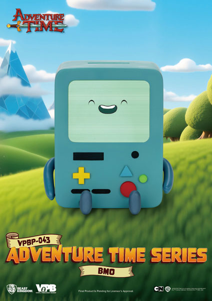 VPBP-043 アドベンチャー・タイムシリーズ 手のひらサイズ ビニール・ファンクショナル・フィギュア:BMO(ビーモ)