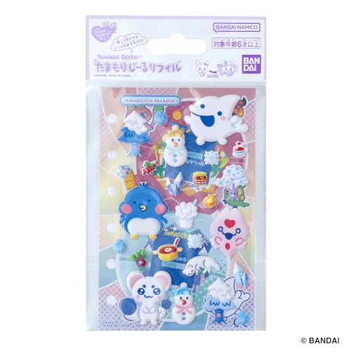 たまごっち たまもりしーるリフィル Tamagotchi Paradiseセット7