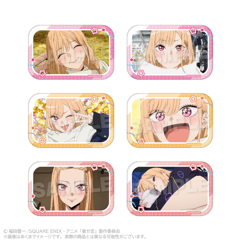 その着せ替え人形は恋をする Season2_コレクションスクエア缶バッジ 喜多川 海夢 ver. 【BOX／6個入り】