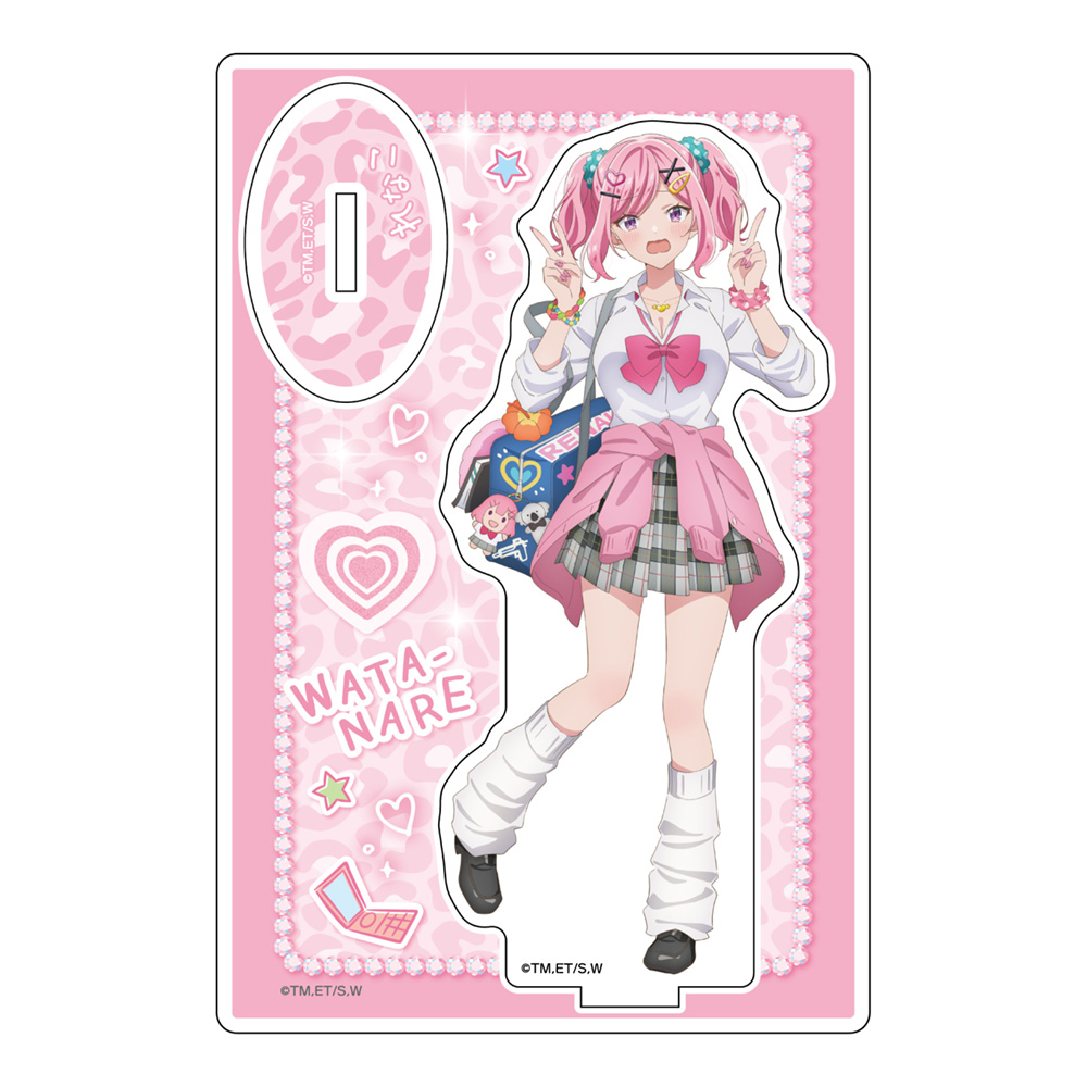 わたしが恋人になれるわけないじゃん、ムリムリ!（※ムリじゃなかった!?）_描き下ろしアクリルスタンド（甘織れな子／平成ギャルver.）
