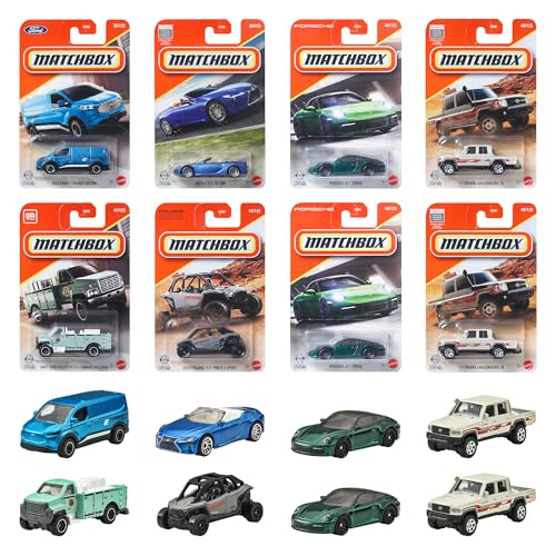 マッチボックス(Matchbox) ベーシックカー アソート 乗り物おもちゃ ミニカー 24台入り BOX販売 3歳から マルチ 30782-987D