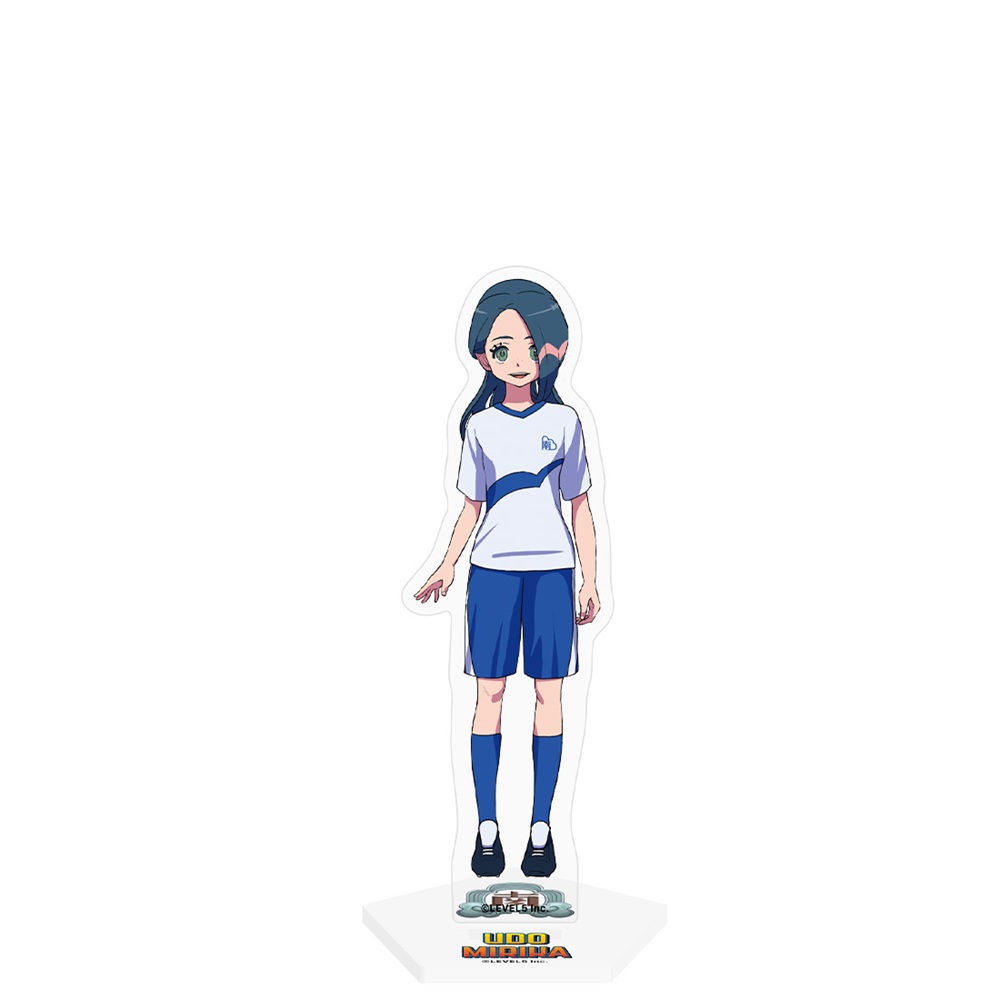 イナズマイレブン 英雄たちのヴィクトリーロード_キャラクターアクリルスタンド 雨道 未理科(南雲原中ユニフォーム)