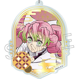 鬼滅の刃 箔押しアクリルキーホルダー 甘露寺蜜璃