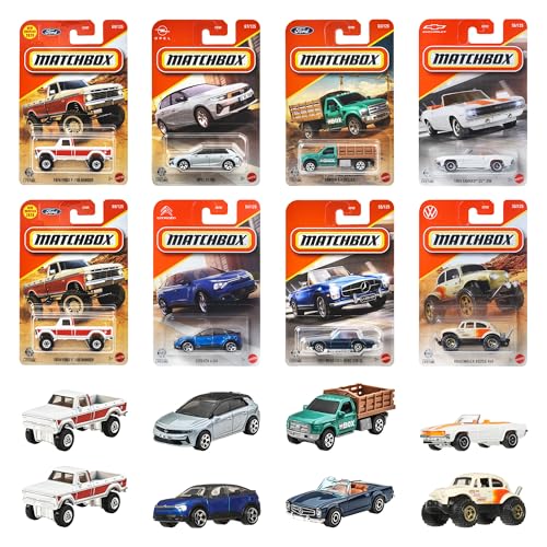 マッチボックス(Matchbox) ベーシックカー アソート 乗り物おもちゃ ミニカー 24台入り BOX販売 3歳から マルチ 30782-987G