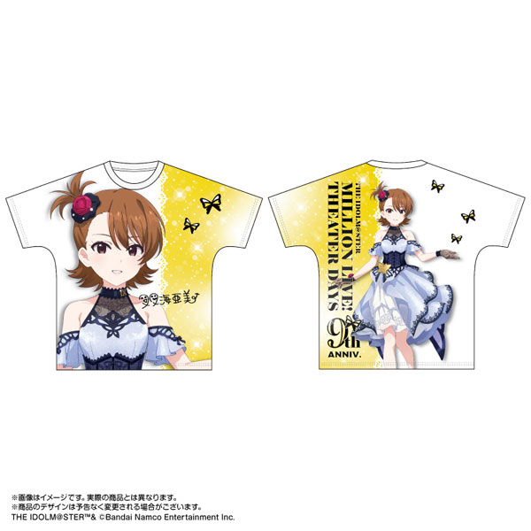 【限定販売】アイドルマスター ミリオンライブ！ 両面フルカラーTシャツ 双海亜美 モルフォ・パレシア ver.[あみあみ]《１１月予約》