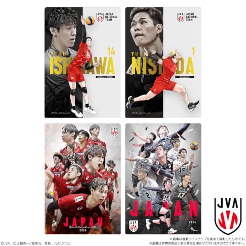 JAPAN NATIONAL VOLLEYBALL TEAM -男子日本代表ver.- ツインウエハース 2026　20個入りBOX (食玩)