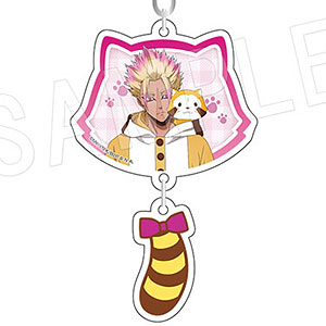 ブルーロック×ラスカル しっぽ付き2連アクリルキーホルダー 士道龍聖