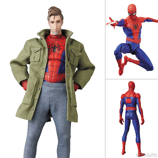 メディコム・トイ MAFEX マフェックス No.235 SPIDER-MAN スパイダーマン (Peter B Parker) RENEWAL Ver. 全高約160mm 塗装済み アクションフィギュア
