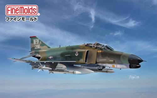 ファインモールド 1/72 ジェット機シリーズ アメリカ F-4G ワイルド・ウィーゼル “SEA迷彩” プラモデル FX12