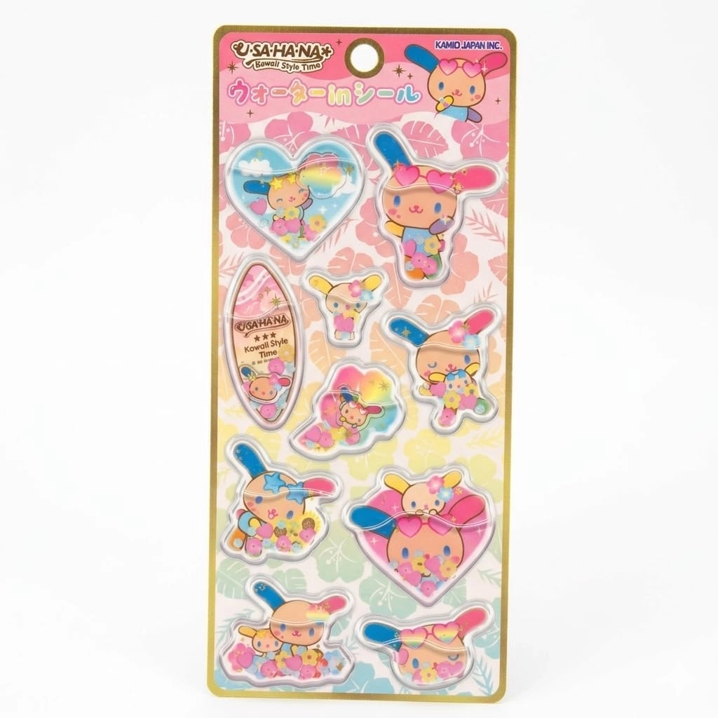 【在庫】 カミオジャパン ウサハナ ウォーターインシール